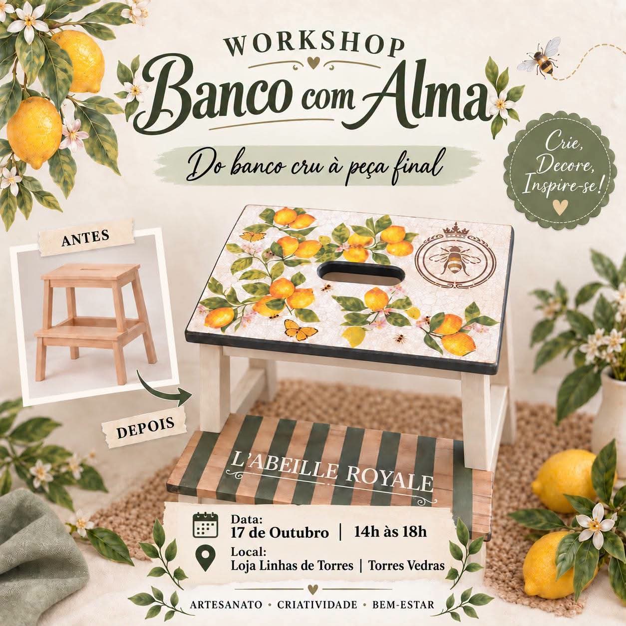 Banco com Alma